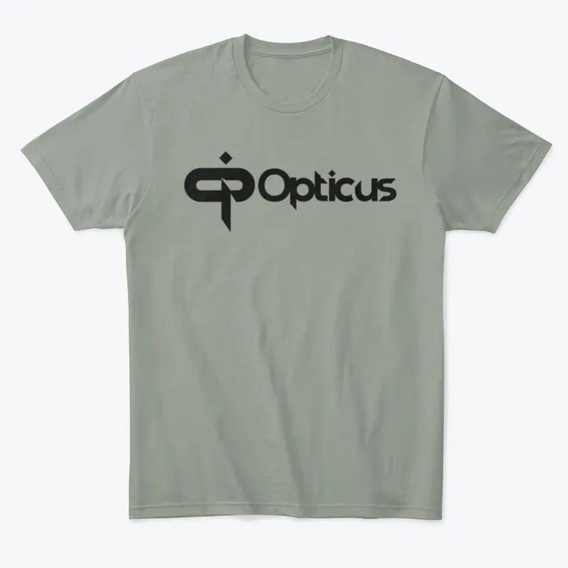 Black Logo Opticus T-Shirt